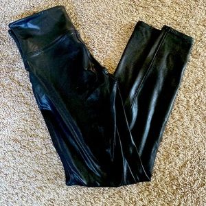 Spanx- faux leather leggings
